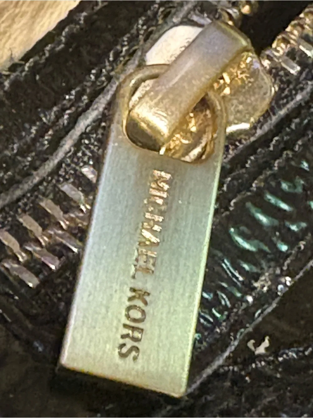 Michael Kors glossy patent